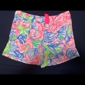 Lilly Pulitzer Arianna Stretch Shorts size 10